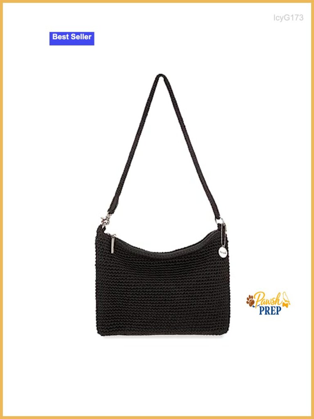 Hand-Crochet Convertible Crossbody Purse 3-in-1 Vegan Certified